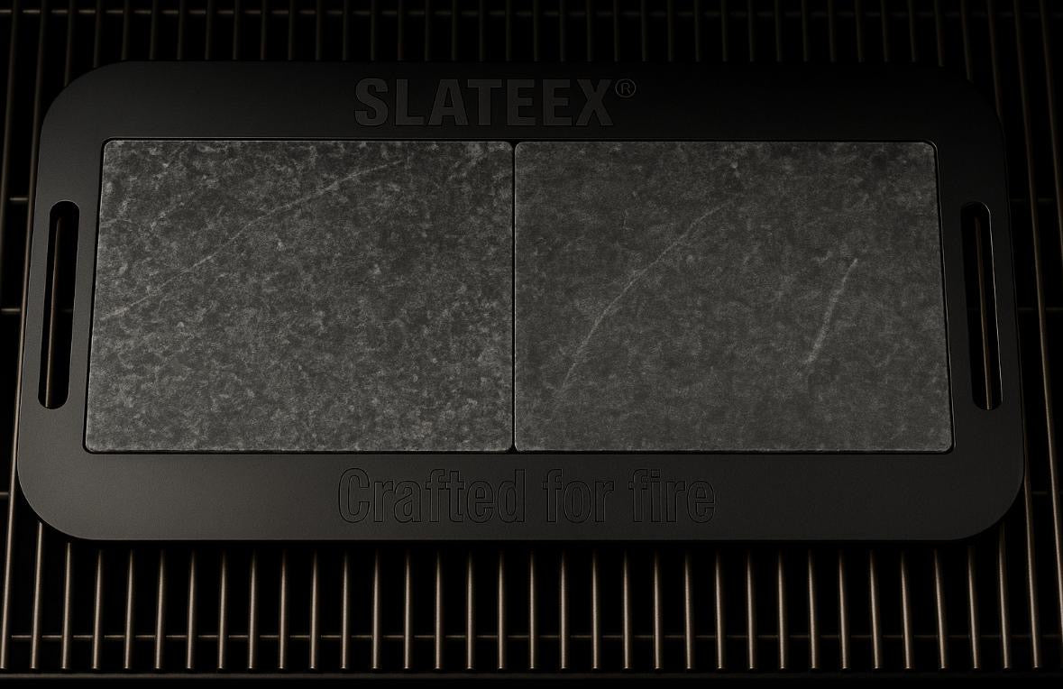 Slateex Specksteingrill 50x30 - Limo Edition