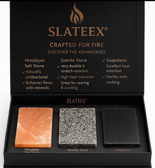 Slateex 3er Grillstein Set