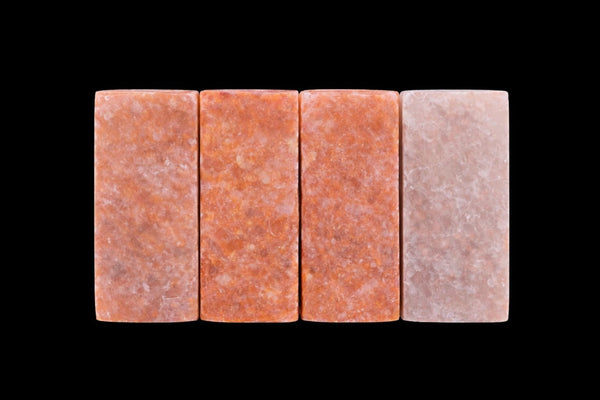 Slateex® Salzstein 20x10x2,5 cm im 4er Set
