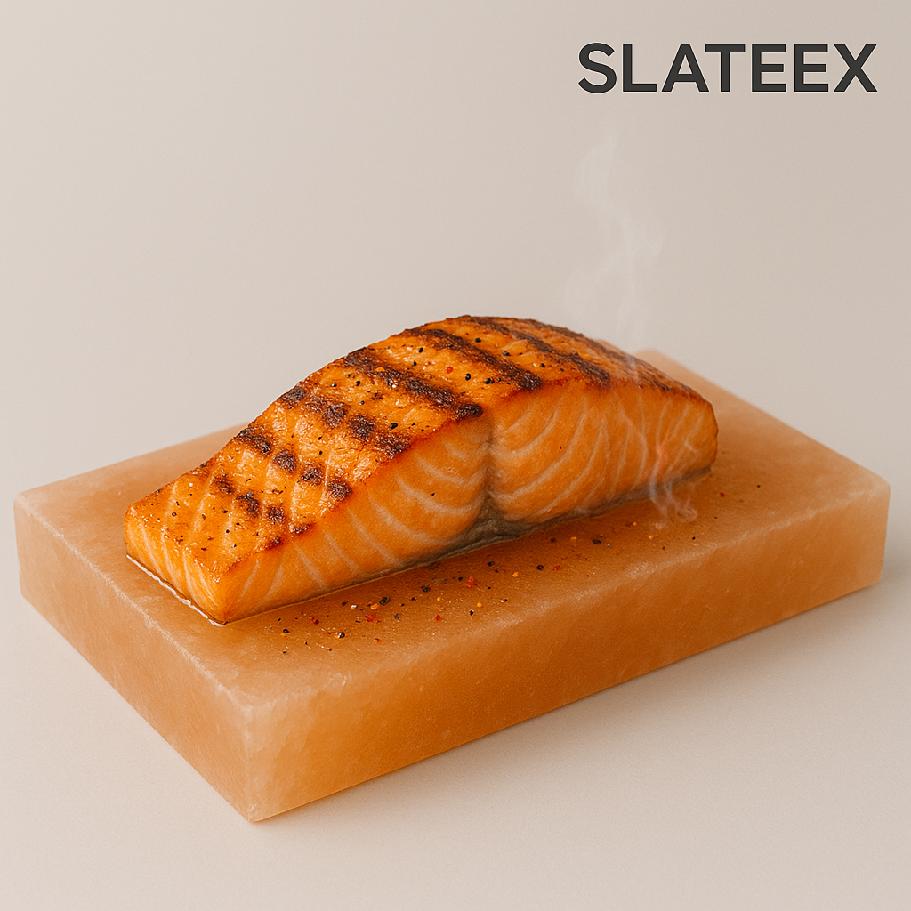Slateex Salzstein 20×10×2,5 cm im Doppelpack