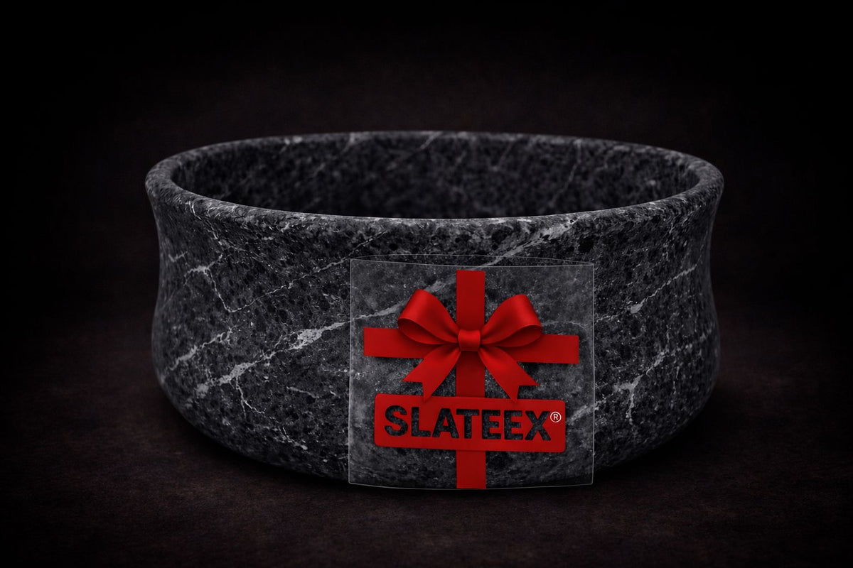 Slateex® Grillkasari Specksteintopf 0,5L