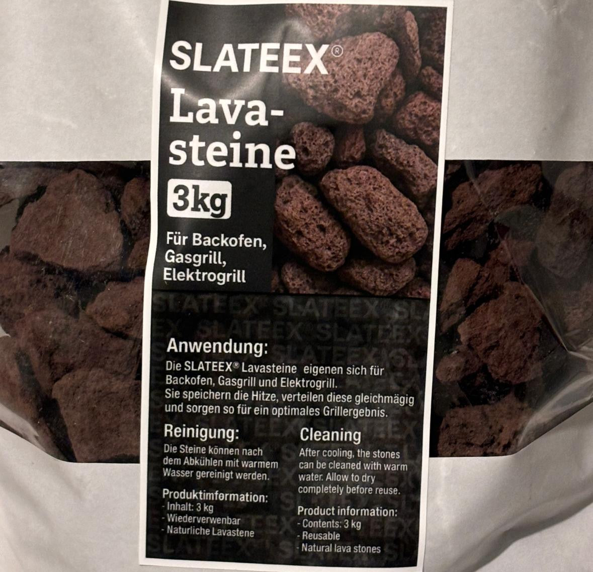 Slateex Lavasteine 3 KG